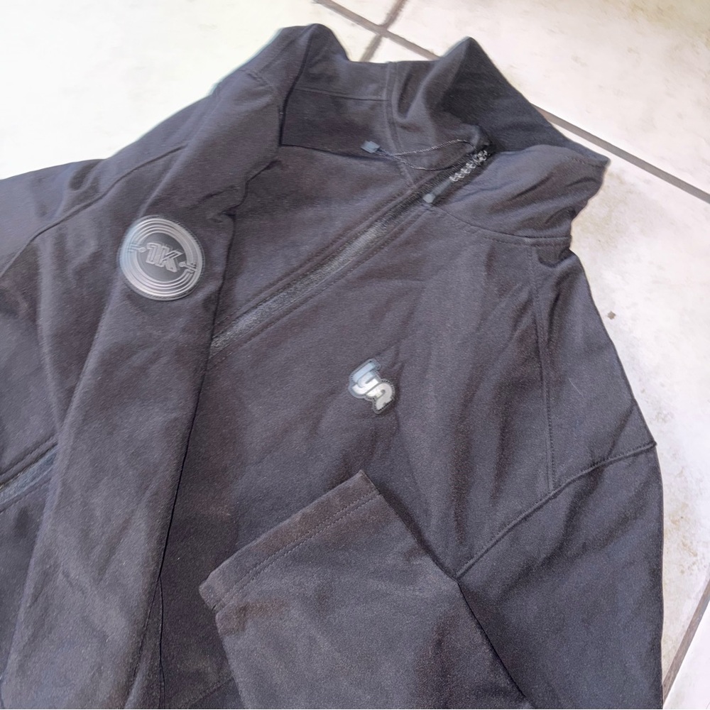 Lyft 1K Driver Black Jacket Men’s 2XL Softshell Zip Up Gig Workwear Promo